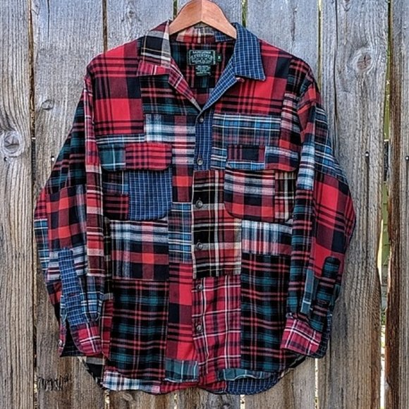 polo patchwork flannel